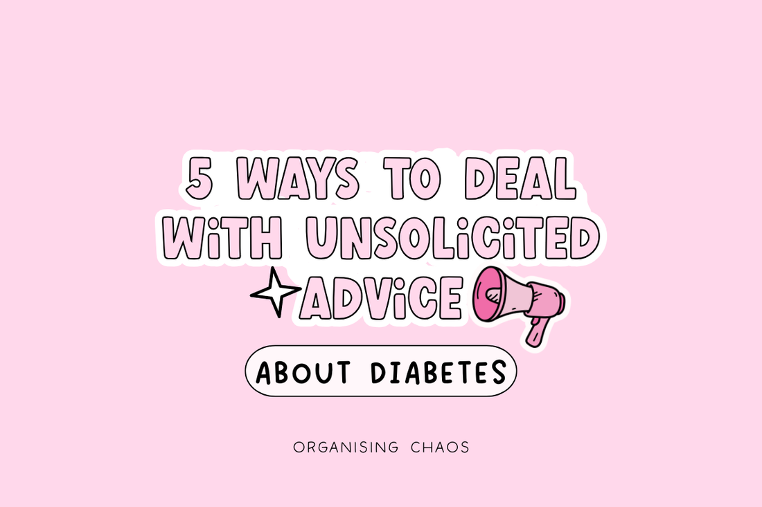 5 ways to deal with unsolicited advice about diabetes