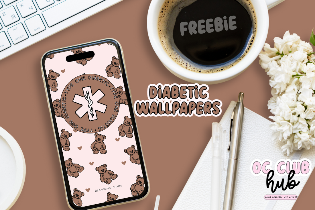 Free Diabetes Phone Wallpapers: Mocha Moods