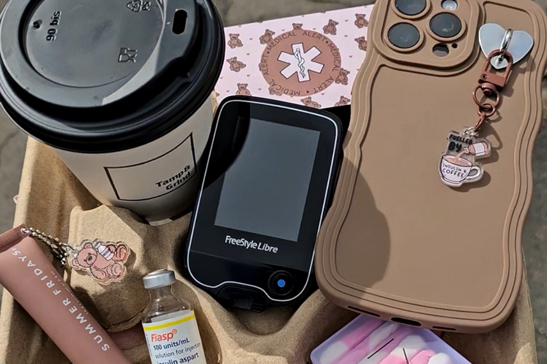Mocha Moods diabetes accessories fuelled by insulin and coffee