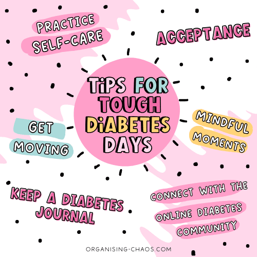 Tips to help get through tough diabetes days