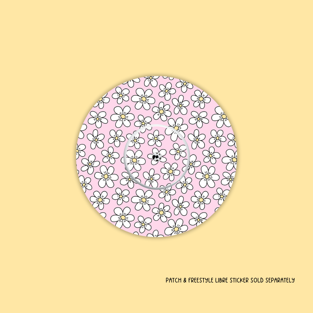 Daisies Freestyle Libre 1/2 Patch