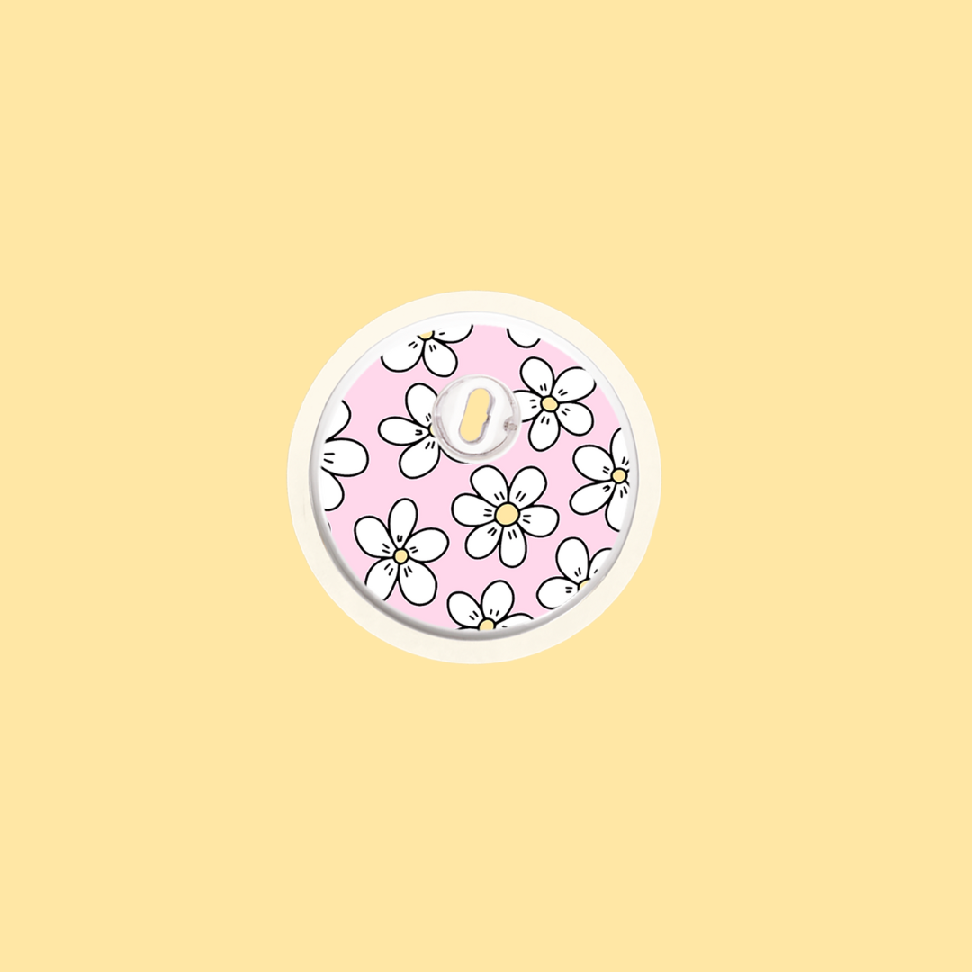 Daisies Freestyle Libre 3 Sensor Sticker