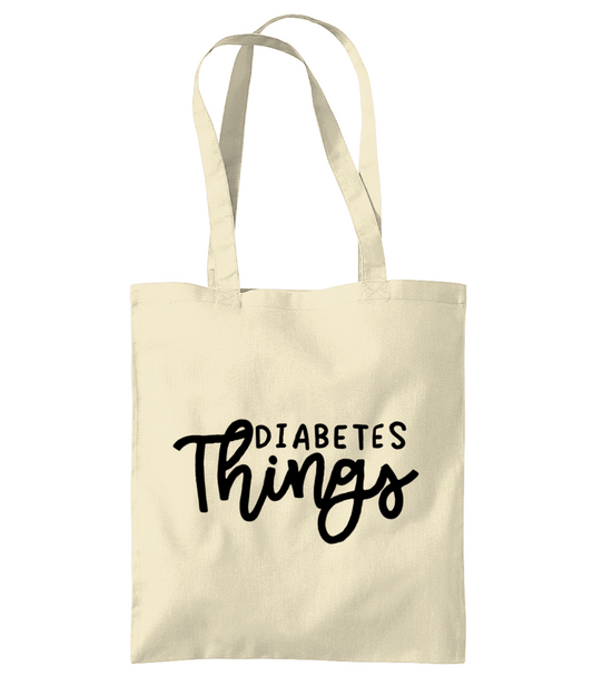 Diabetes Things Tote Bag
