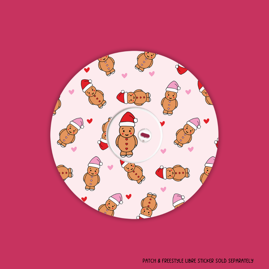 Gingerbread Baby Freestyle Libre 3 Patch