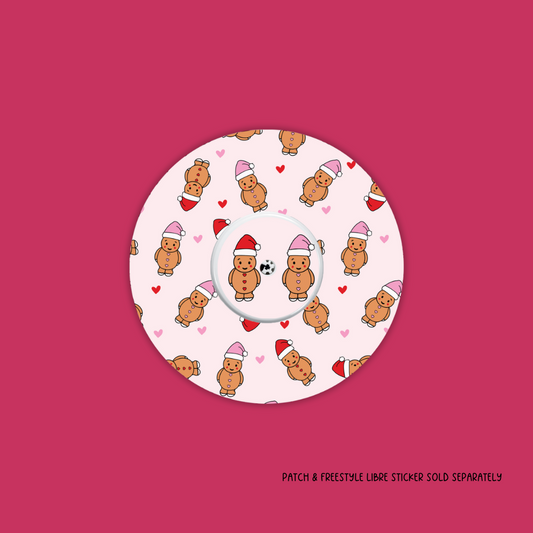 Gingerbread Baby Freestyle Libre 1/2 Patch