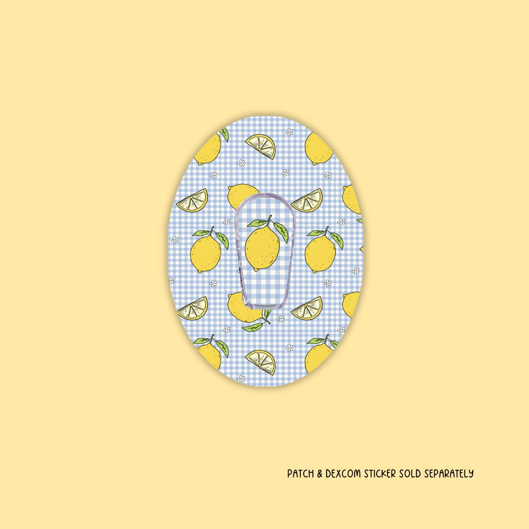 Lemon Zest Dexcom G6/One Patch