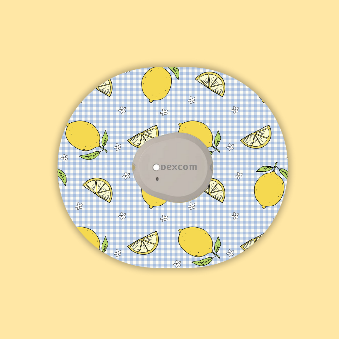 Lemon Zest Dexcom G7/One+ Patch