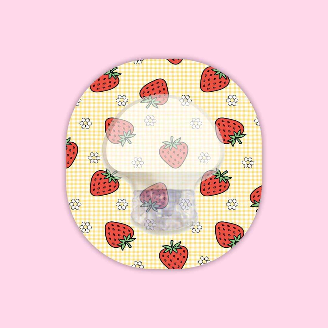 Sweet Strawberries Medtronic/Overlay Patch