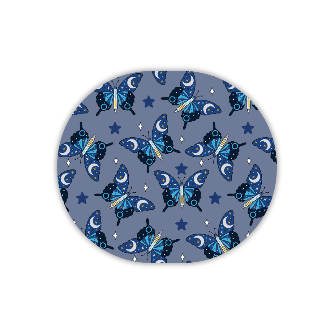 Diabetes Awareness Butterfly Device Patches