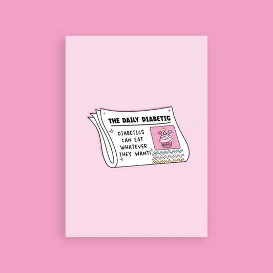 The Daily Diabetic News Card