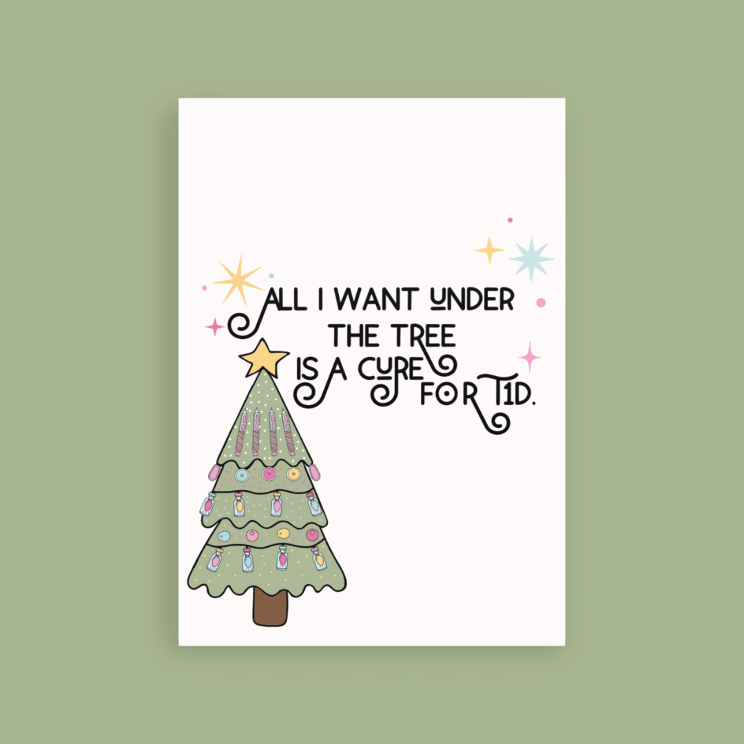 All I Want... T1D Christmas Card