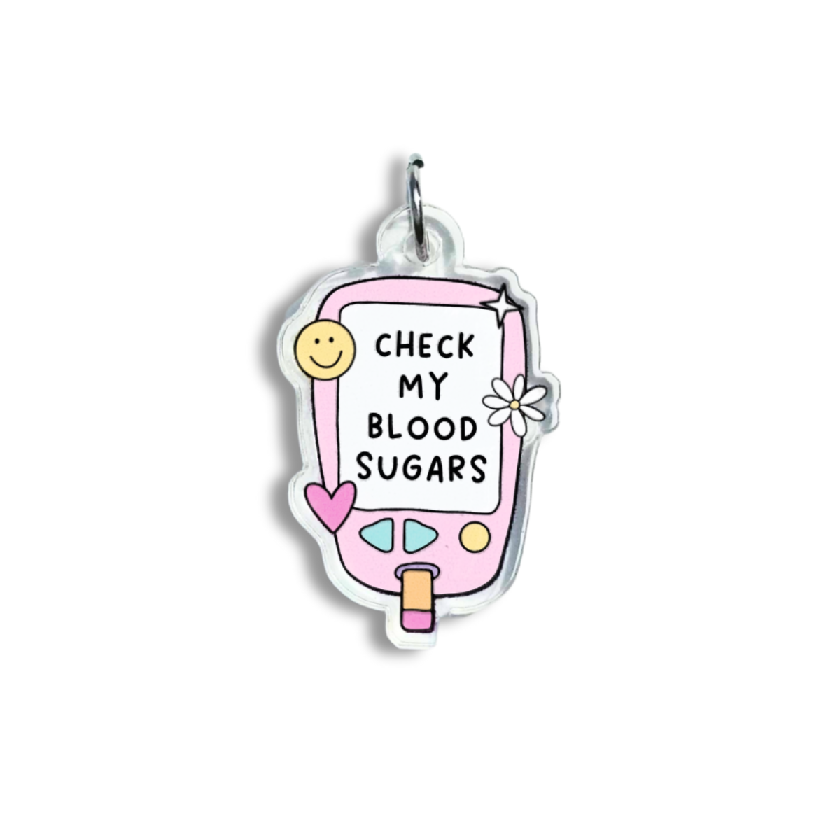 Check My Blood Sugars Charm