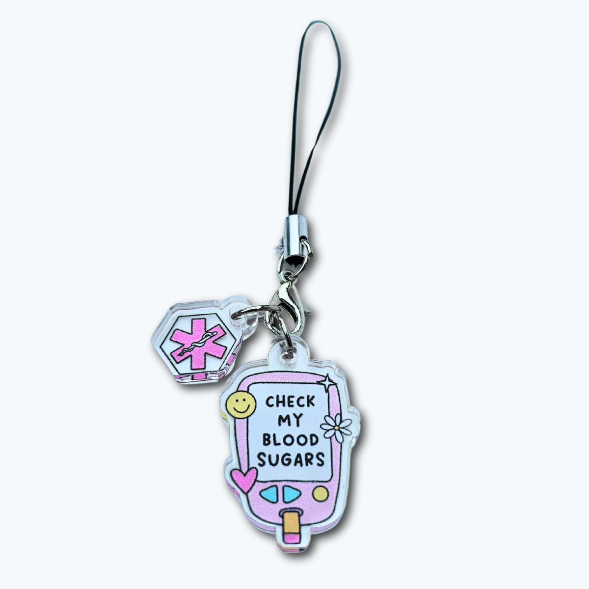 Check My Blood Sugars Charm