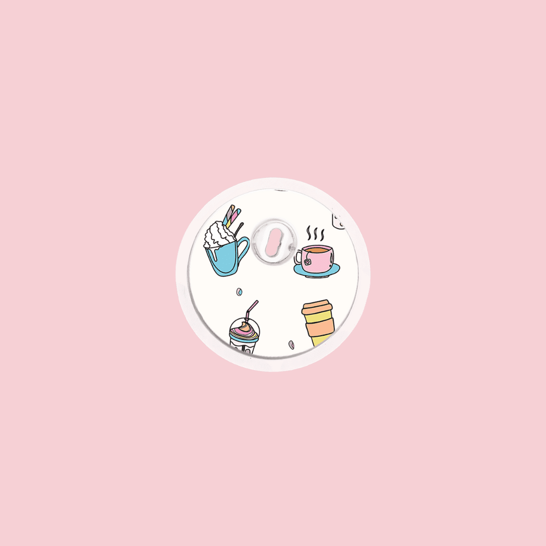 Coffee Freestyle Libre 3 Sensor Sticker