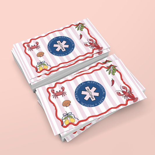 La Dolce Vita Medical Alert Card