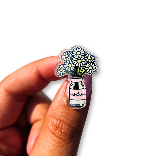 Daisy Pin Badge