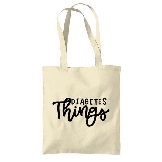Diabetes Things Tote Bag