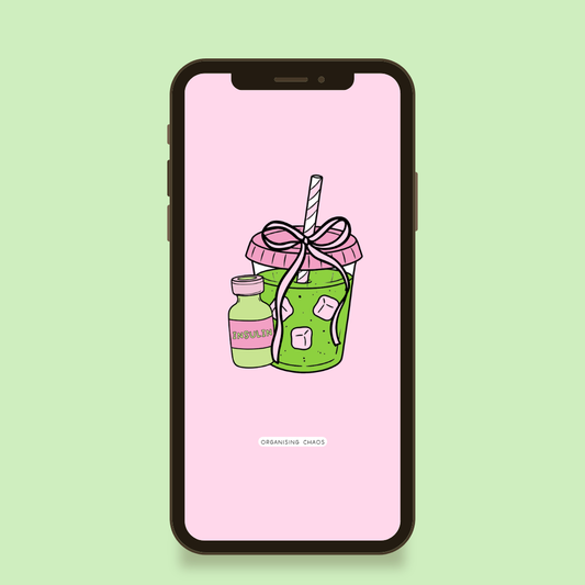Free Matcha Insulin Phone Wallpapers