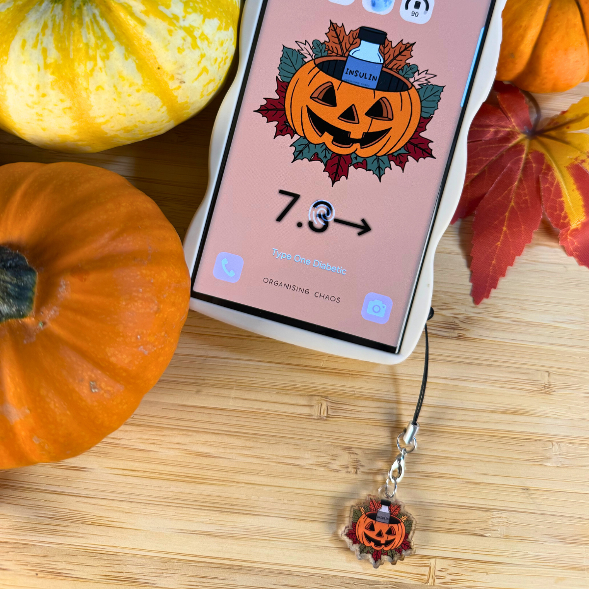 Free Pump-Kin Autumn Phone Wallpapers