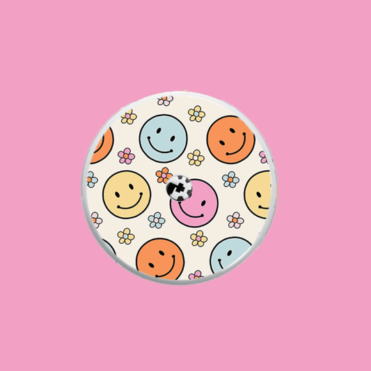 Happy Retro Freestyle Libre 1/2 Sensor Sticker