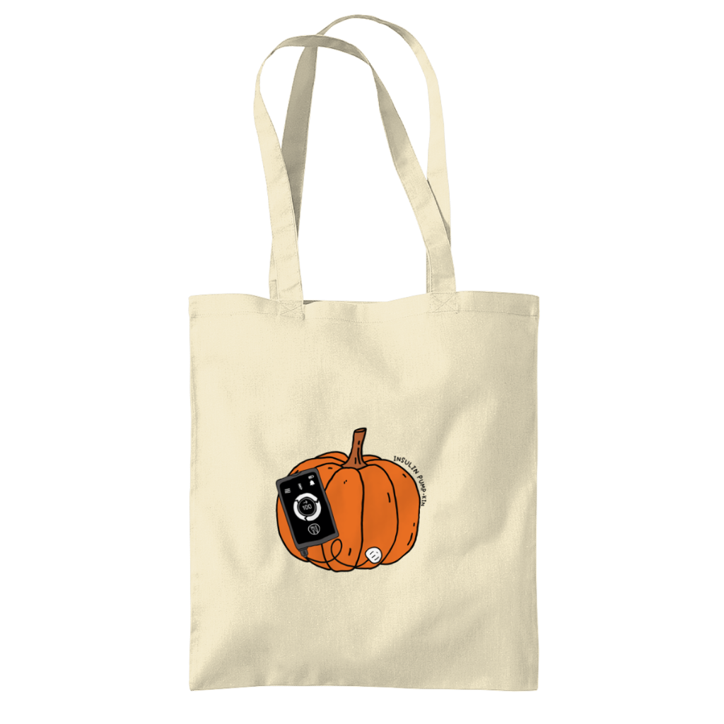Insulin Pumpkin Ilet Tote Bag