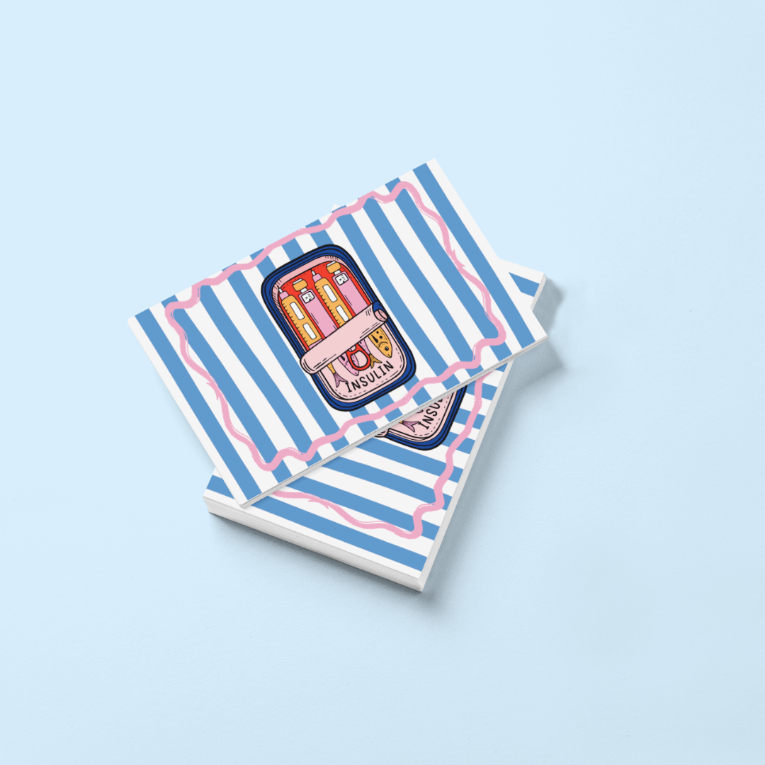 Insulin Sardines Medical Alert Card