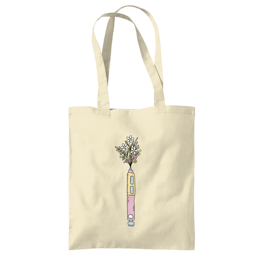 Injecting Life Tote Bag