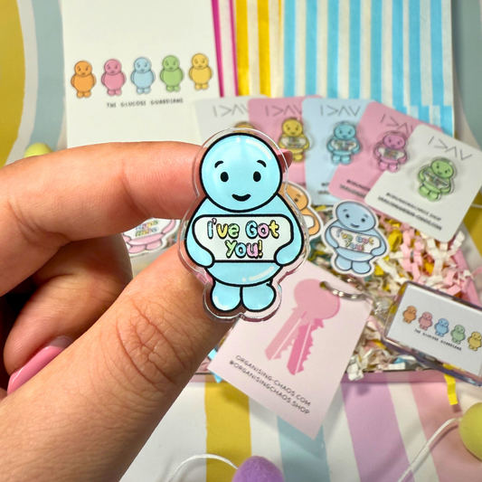 I've Got You Jelly Baby Pin Badge