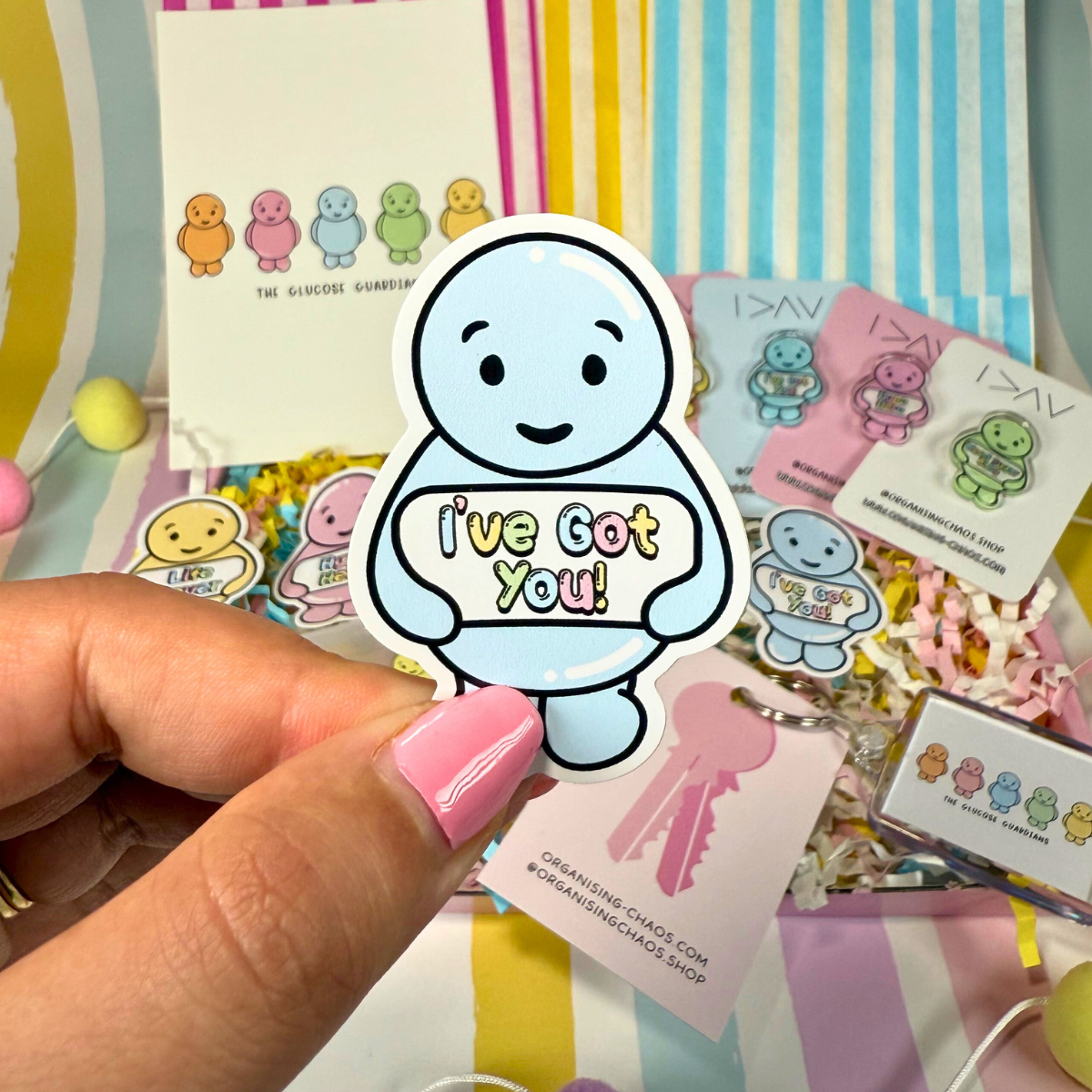 I've Got You Jelly Baby Sticker