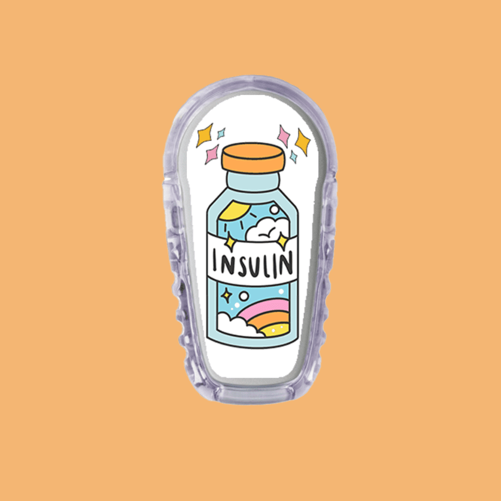 Life in a Vial Dexcom G6/One Sensor Sticker