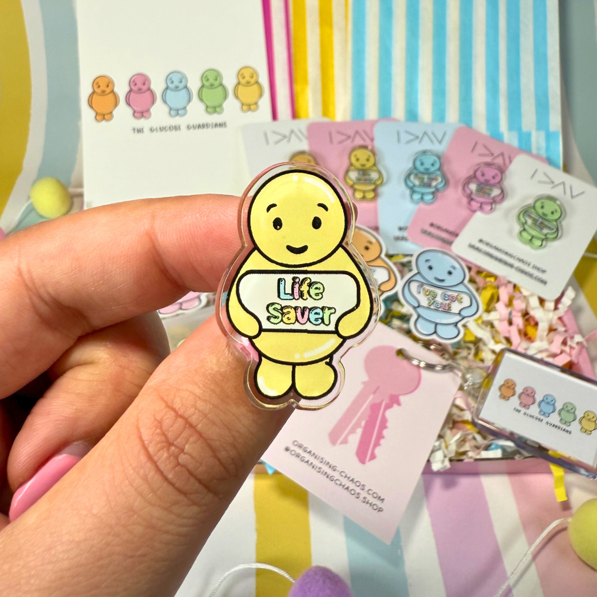 Life Saver Jelly Baby Pin Badge