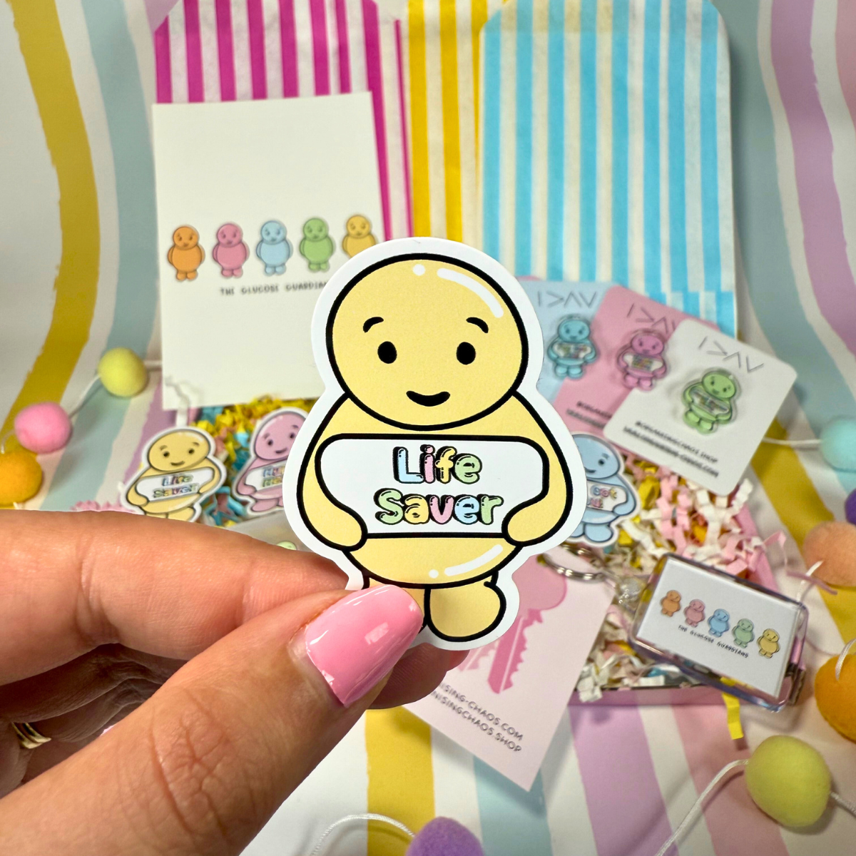 Life Saver Jelly Baby Sticker