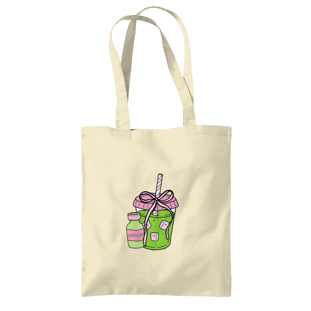 Matcha & Insulin Tote Bag