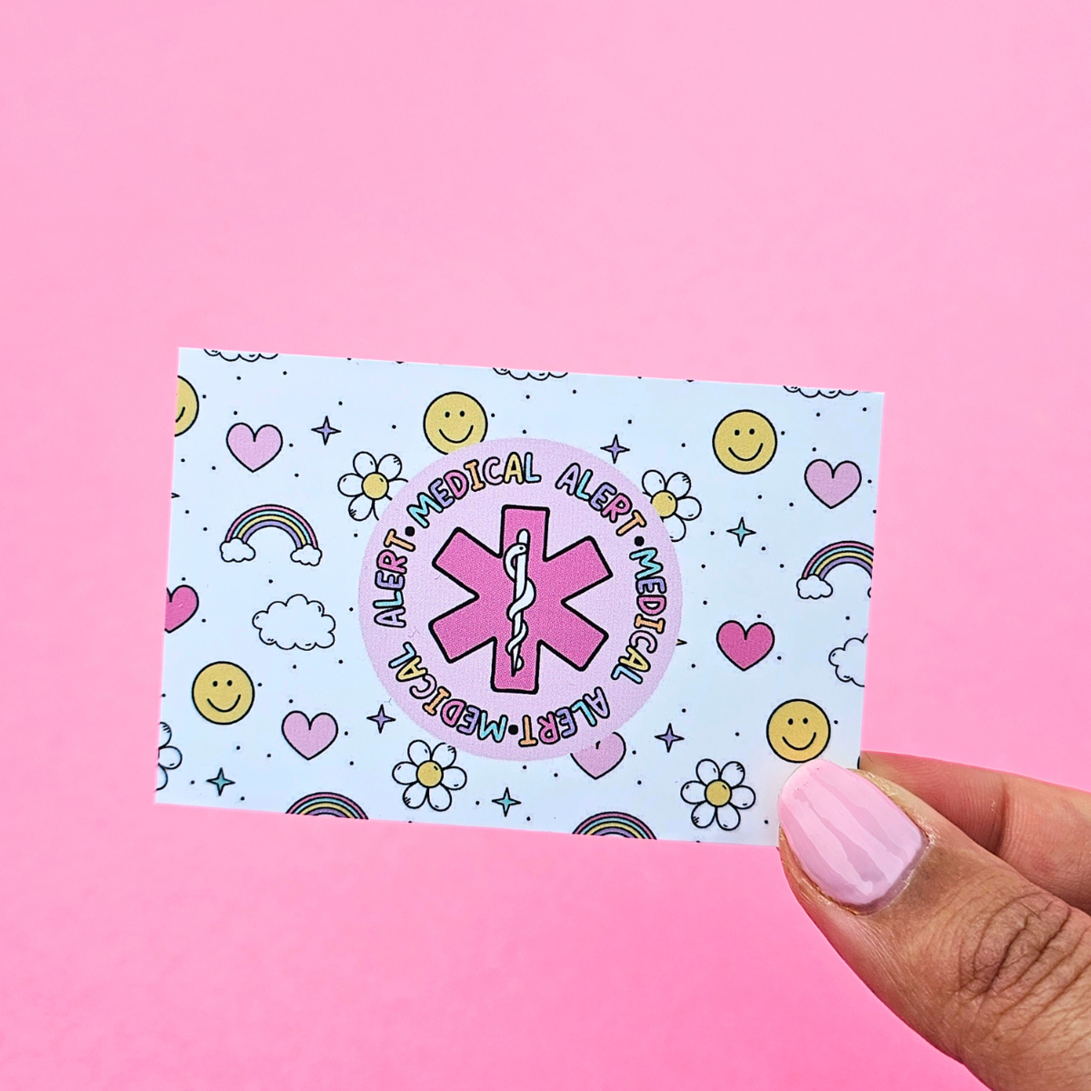 Brighten Your Diabetes Medical Alert Card