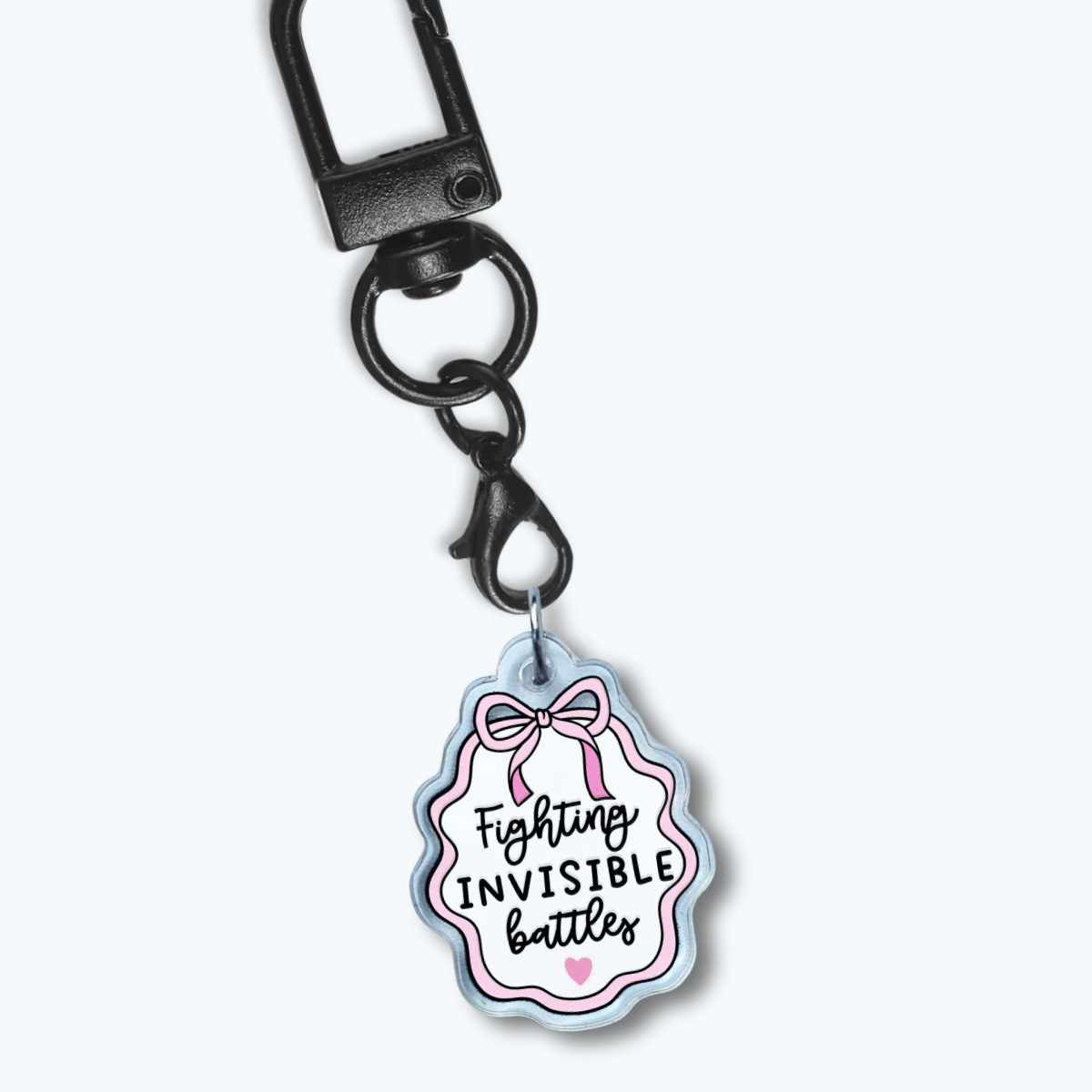 Fighting Invisible Battles Charm
