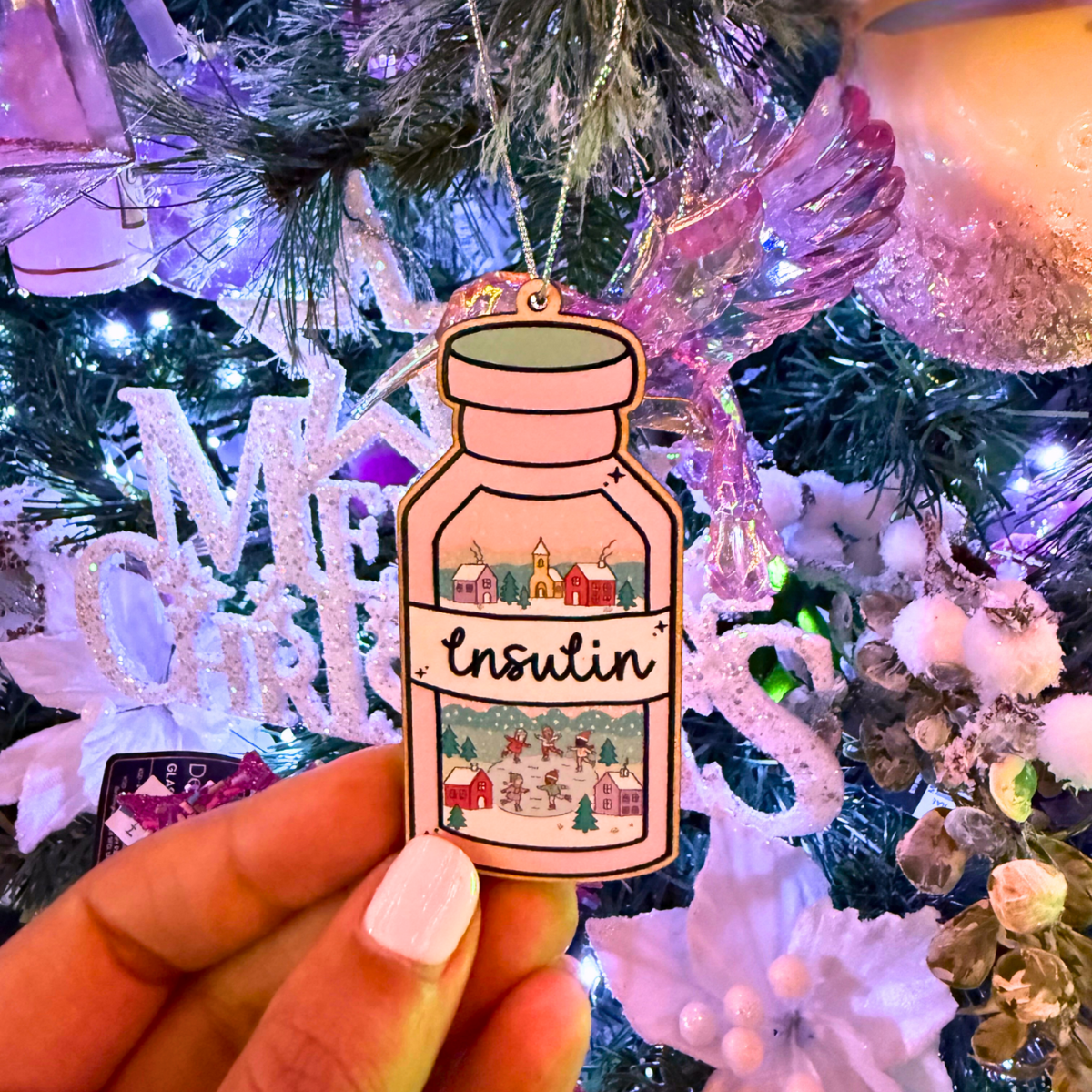 Insulin Vial - Insulin On Ice Decoration
