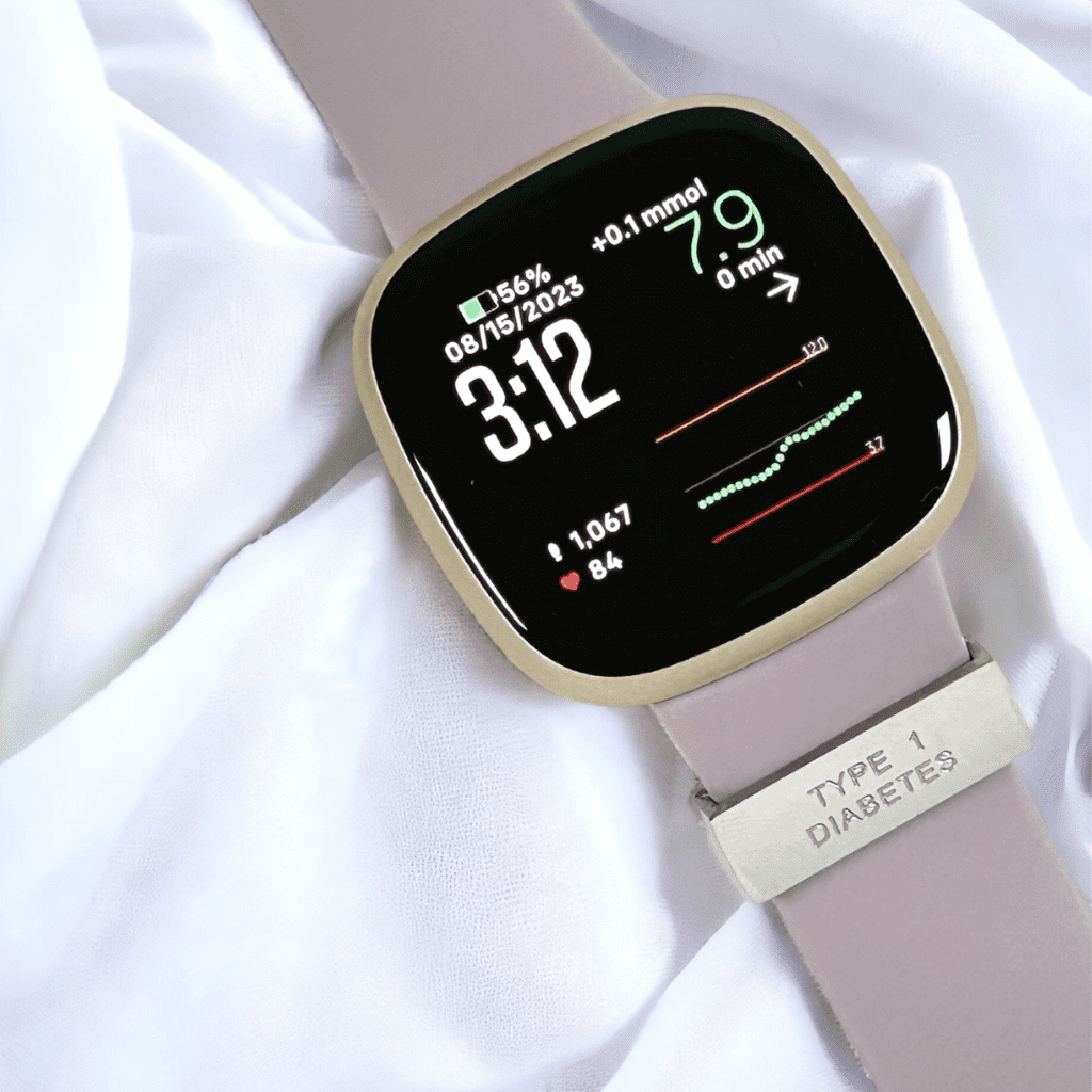 Metal Type One Diabetes Watch Sleeves