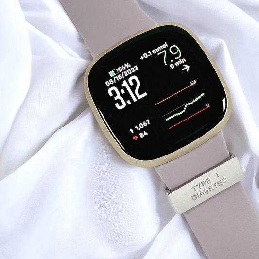 Metal Type One Diabetes Watch Sleeves
