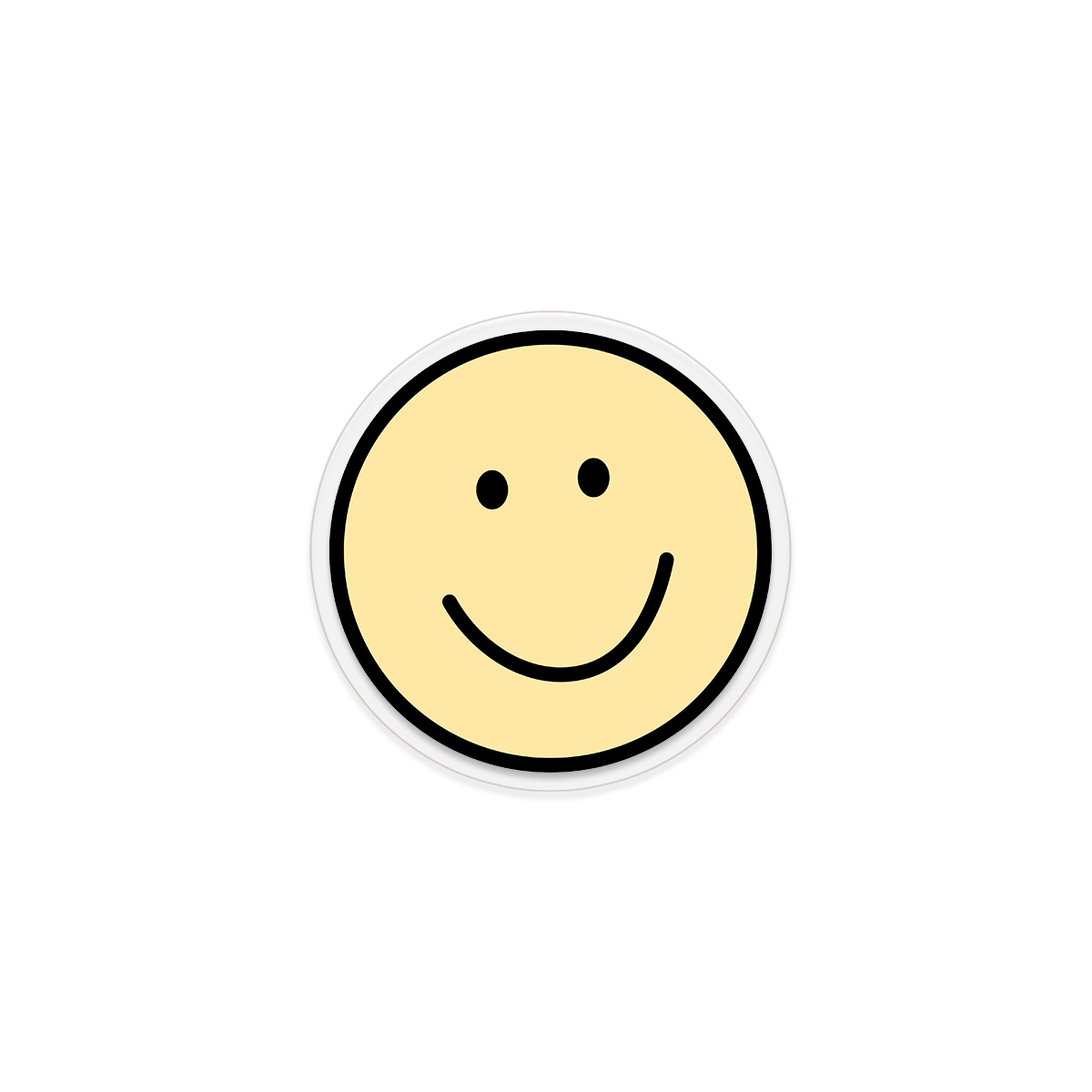 Mini Happy Clear Sticker