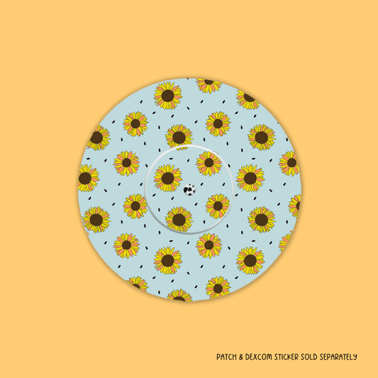 Sunflower Freestyle Libre 1/2 Patch