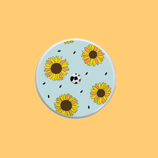 Sunflower Freestyle Libre 1/2 Sensor Sticker