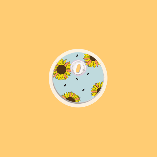 Sunflower Freestyle Libre 3 Sensor Sticker