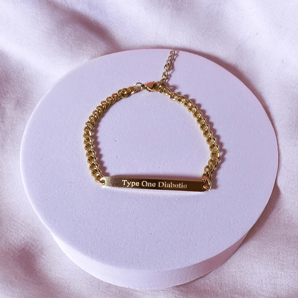 Type One Diabetic Medical Alert Bracelet