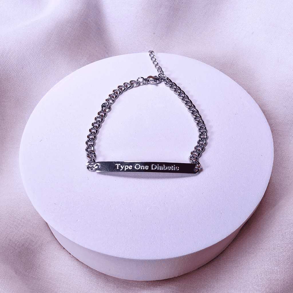 Type One Diabetic Medical Alert Bracelet