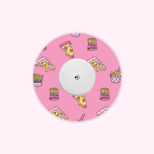 Worth The High Pizza Freestyle Libre 1/2 Patch