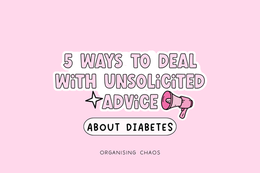 5 ways to deal with unsolicited advice about diabetes