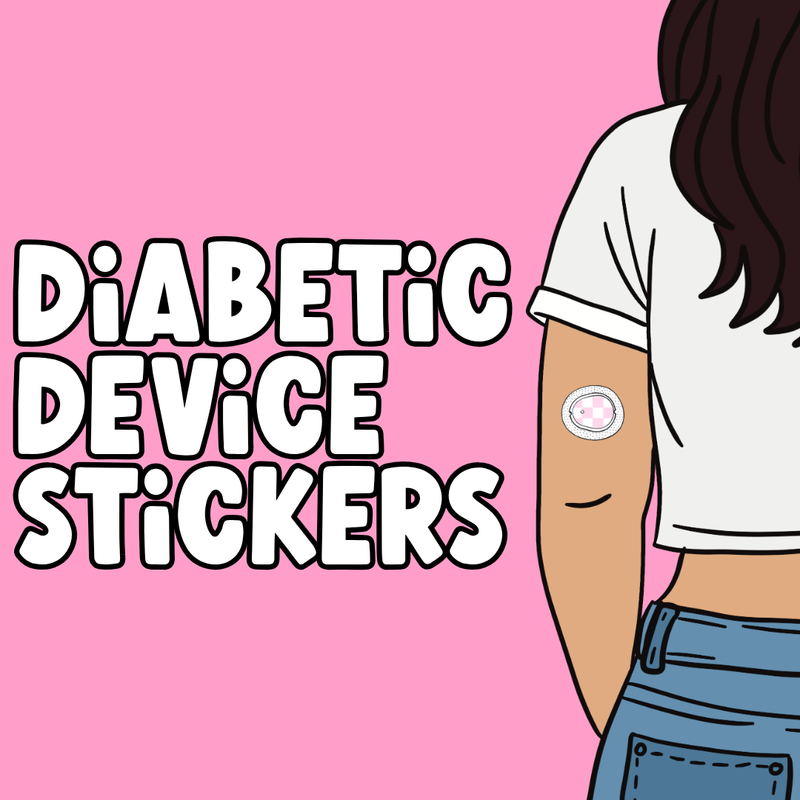 Diabetic Device Stickers