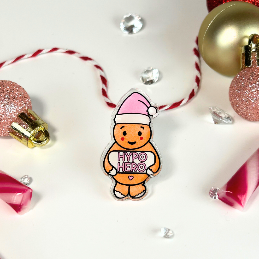 Hypo Hero Christmas Pin Badge