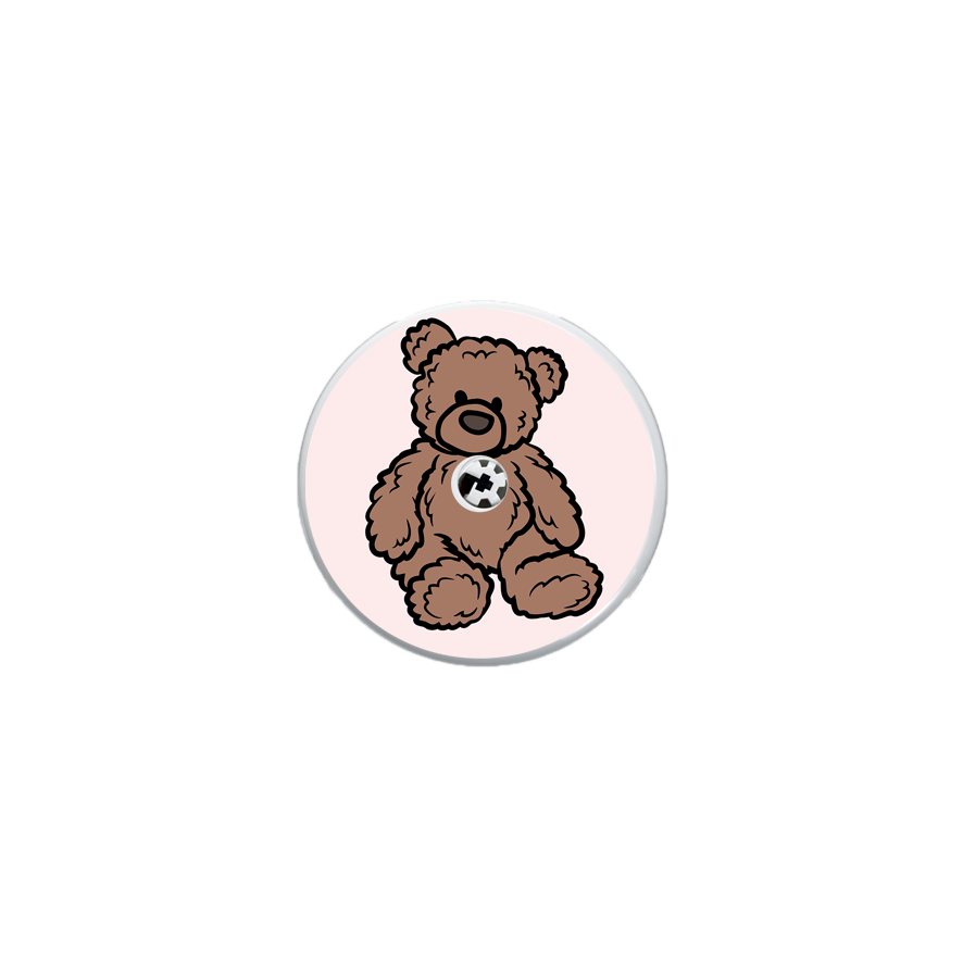 Bear Freestyle Libre 1/2 Sensor Sticker