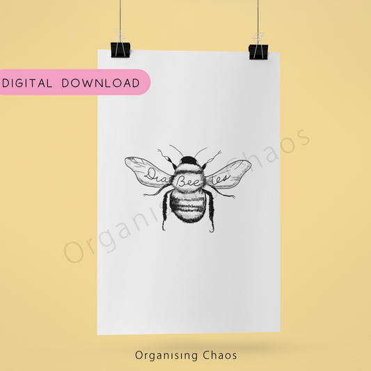 Dia-Bee-tes Digital Download